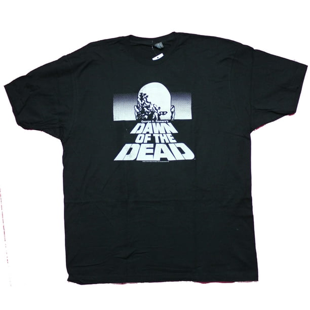 Dawn Of The Dead-Swarm Adult Black Back 100% Poly T-Shirt Dawn Of The Dead-Swarm Adult Black Back 100% Poly T-Shirt